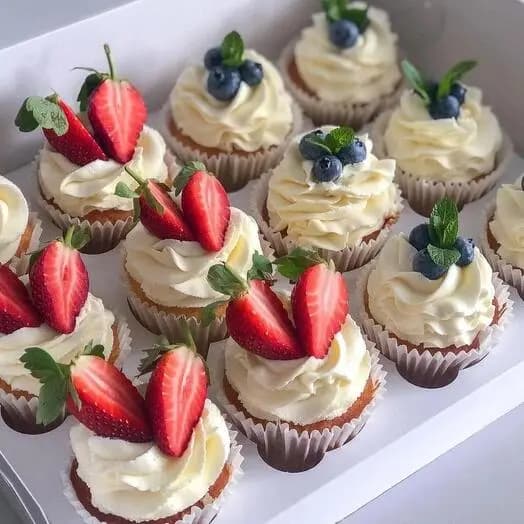 Vanilla cup cakes